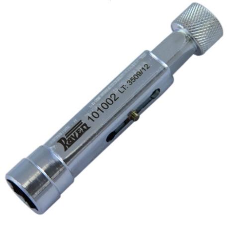 Chave de Vela Universal Sextavada de 21 mm com Regulagem Especial para Motores a Álcool 101002 RAVEN Menor preço em Chave de Vela Universal Sextavada de 21 mm com Regulagem Especial para Motores a Álcool 101002 RAVEN