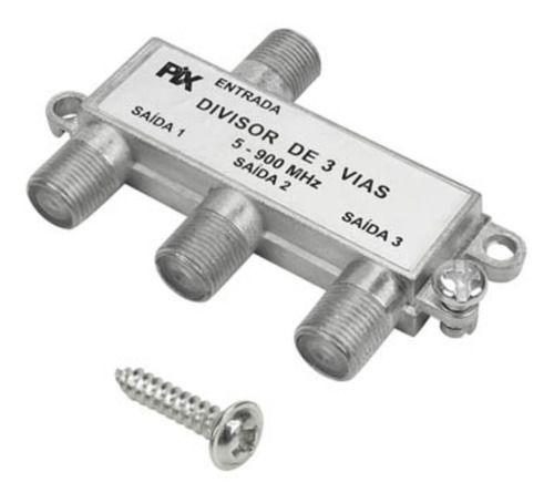 Chave Divisor De Antena 3 Saídas 5-900mhz Tv Digital Top Pix Menor preço em Chave Divisor De Antena 3 Saídas 5-900mhz Tv Digital Top Pix