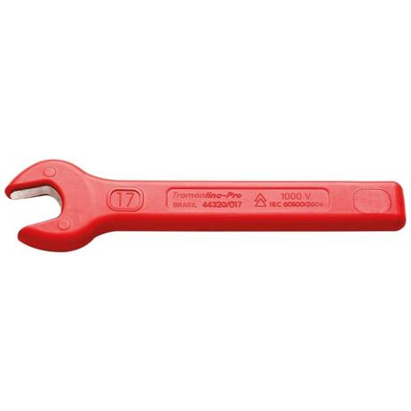 Chave fixa isolada em aço cromo vanádio IEC 17 mm - Tramontina pro Menor preço em Chave fixa isolada em aço cromo vanádio IEC 17 mm - Tramontina pro