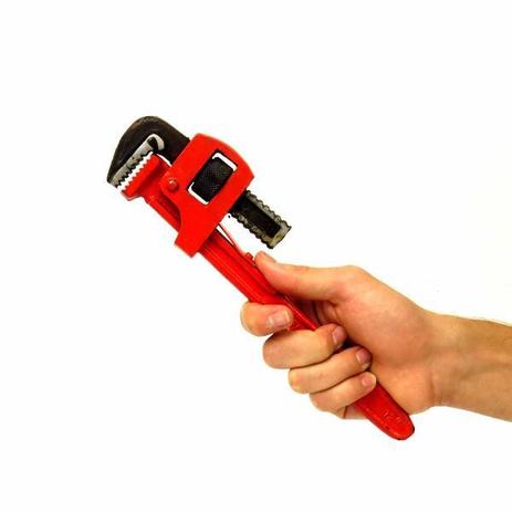 Chave grifo de 12 polegadas 300mm Aço carbono Mordentes resistentes Brasfort Menor preço em Chave grifo de 12 polegadas 300mm Aço carbono Mordentes resistentes Brasfort