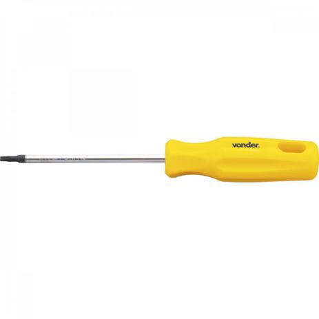 Chave hexalobular reta T15 com cabo Vonder Menor preço em Chave hexalobular reta T15 com cabo Vonder