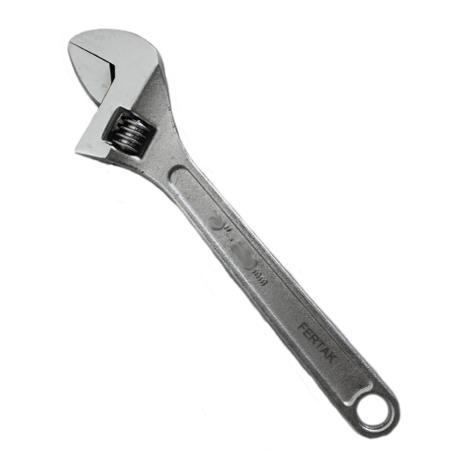Chave Inglesa Ajustável 10 Polegadas - Fertak tools Menor preço em Chave Inglesa Ajustável 10 Polegadas - Fertak tools