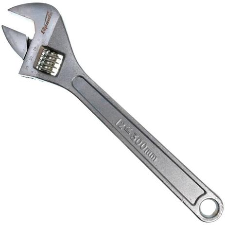 Chave Inglesa Ajustável 12 POL 300 MM Aço Carbono Cromada SPARTA Menor preço em Chave Inglesa Ajustável 12 POL 300 MM Aço Carbono Cromada SPARTA