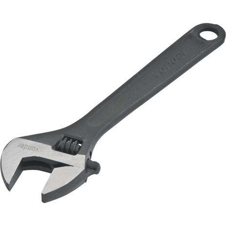 Chave inglesa ajustável 6” aço carbono fosfatizada - Vonder Menor preço em Chave inglesa ajustável 6” aço carbono fosfatizada - Vonder