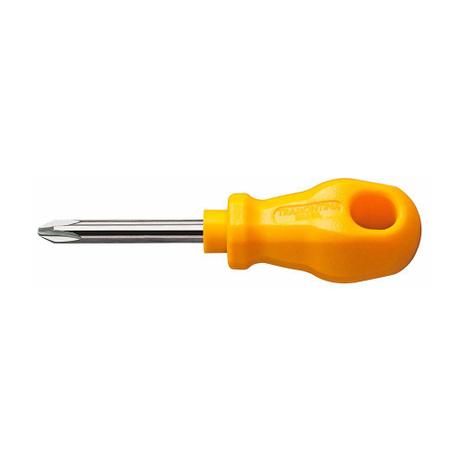 Chave philips toco 1/4x1.1/2” amarela Tramontina Menor preço em Chave philips toco 1/4x1.1/2” amarela Tramontina