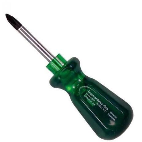 Chave phillips toco 1/4 x 1.1/2” aço cromo vanádio - Tramontina pro Menor preço em Chave phillips toco 1/4 x 1.1/2” aço cromo vanádio - Tramontina pro