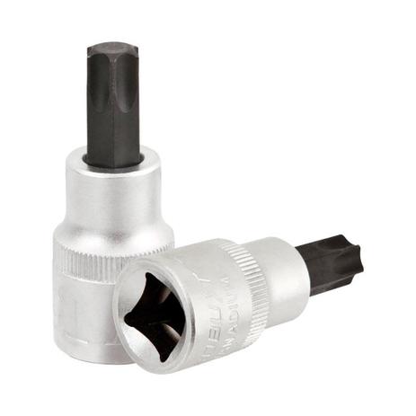 Chave Soquete Ponta Torx Curta T-45 Encaixe de 1/2 Pol - Robust Menor preço em Chave Soquete Ponta Torx Curta T-45 Encaixe de 1/2 Pol - Robust