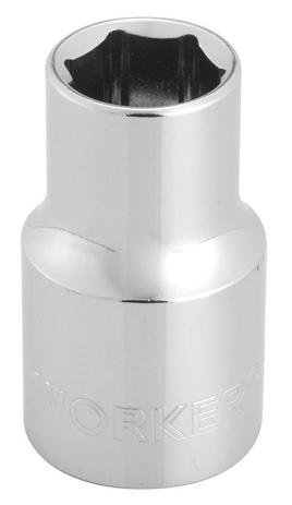 Chave Soquete Sextavado Encaixe de 1/2 Medida 22mm Worker Menor preço em Chave Soquete Sextavado Encaixe de 1/2 Medida 22mm Worker