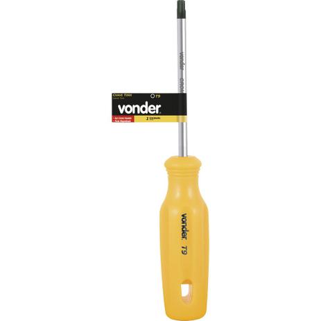Chave torx t-40 com cabo reto cromo vanádio - Vonder Menor preço em Chave torx t-40 com cabo reto cromo vanádio - Vonder