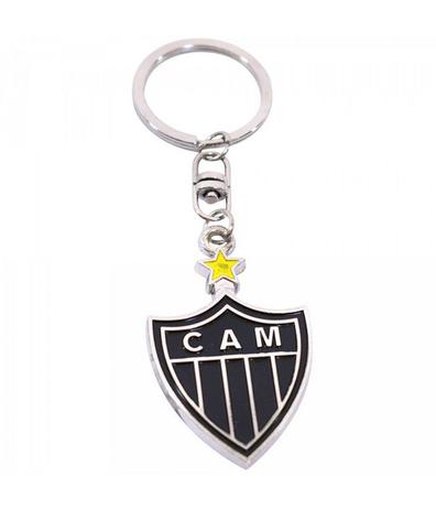 Chaveiro De Metal Com Brasão De Time - Atlético Mineiro - Mileno Menor preço em Chaveiro De Metal Com Brasão De Time - Atlético Mineiro - Mileno