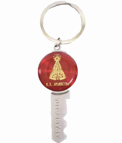 Chaveiro De Metal Em Forma De Chave Nossa Senhora Aparecida Vermelha - Produtos infinity presentes Menor preço em Chaveiro De Metal Em Forma De Chave Nossa Senhora Aparecida Vermelha - Produtos infinity presentes
