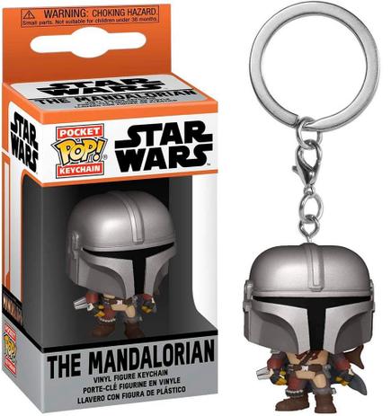 Chaveiro Funko Pop Star Wars Boneco Mandalorian - Coisaria Menor preço em Chaveiro Funko Pop Star Wars Boneco Mandalorian - Coisaria