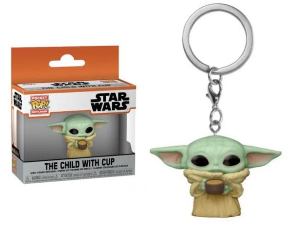 Chaveiro Funko Pop Star Wars Keychain The Child With Cup Menor preço em Chaveiro Funko Pop Star Wars Keychain The Child With Cup