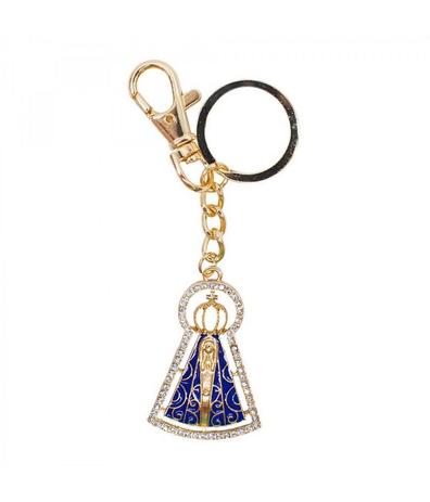Chaveiro Nossa Senhora Aparecida 5cm - Produtos infinity presentes Menor preço em Chaveiro Nossa Senhora Aparecida 5cm - Produtos infinity presentes