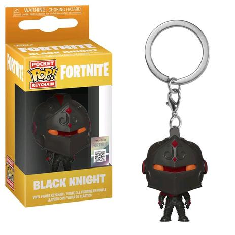 Chaveiro Pocket Funko Pop: Fortnite - Black Knight Menor preço em Chaveiro Pocket Funko Pop: Fortnite - Black Knight