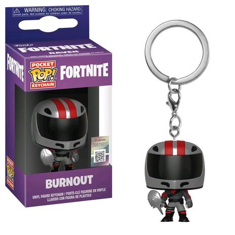 Chaveiro Pocket Funko Pop: Fortnite: Burnout Menor preço em Chaveiro Pocket Funko Pop: Fortnite: Burnout