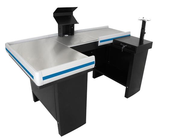 Checkout Metálico Innal Com Kit Para Automação Preto - 1,80 Mt Menor preço em Checkout Metálico Innal Com Kit Para Automação Preto - 1,80 Mt