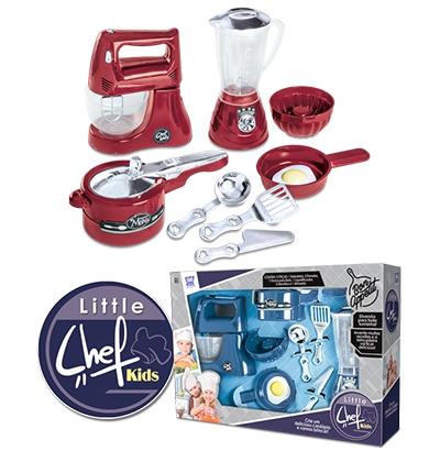 Chef kids little com batedeira e acessorios 9 pecas - Zuca toys é boa?
