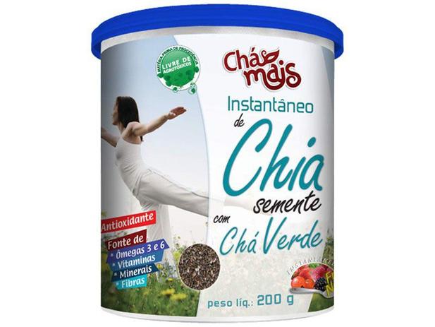 Chia Com Chá Verde 200g - Chá Mais