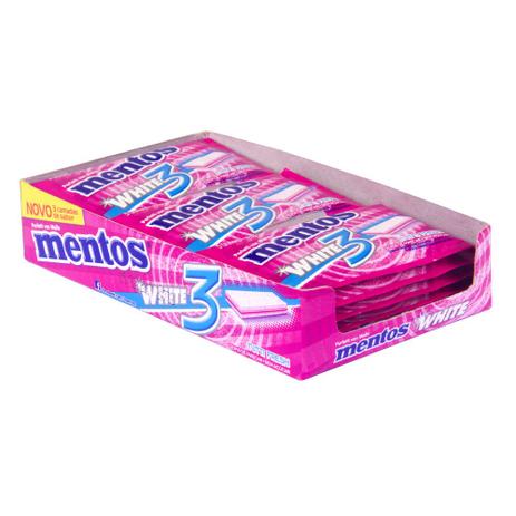 Chiclete Mentos Pure 3Fresh Tutti Frutti c/15 - Perfetti Menor preço em Chiclete Mentos Pure 3Fresh Tutti Frutti c/15 - Perfetti