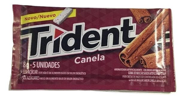Chiclete Trident Canela 8gr C/21 - Adams Menor preço em Chiclete Trident Canela 8gr C/21 - Adams