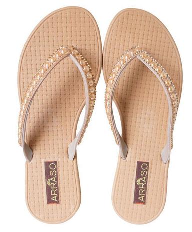 rasteirinha com pedras e strass