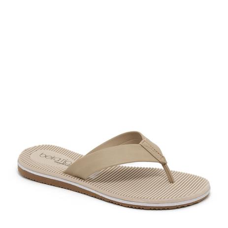 sandalia beira rio conforto bege