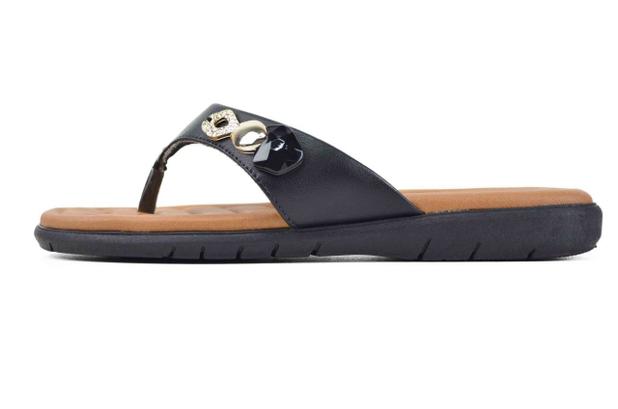 chinelo comfortflex preto