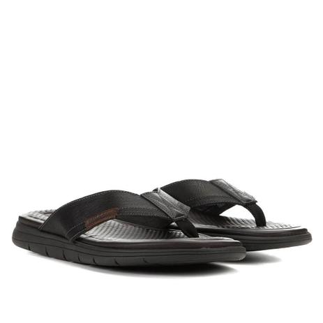 chinelo de couro masculino democrata