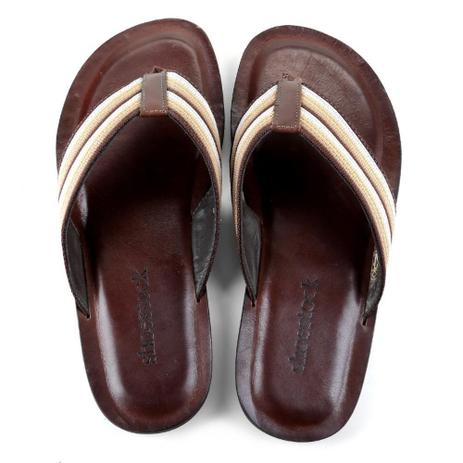 Chinelo Couro Shoestock Gorgurão Masculino - Chinelo Masculino - Magazine  Luiza