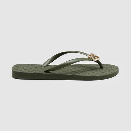 Chinelo Feminino Injetado Monograma Capodarte Verde Militar - Chinelo  Feminino - Magazine Luiza