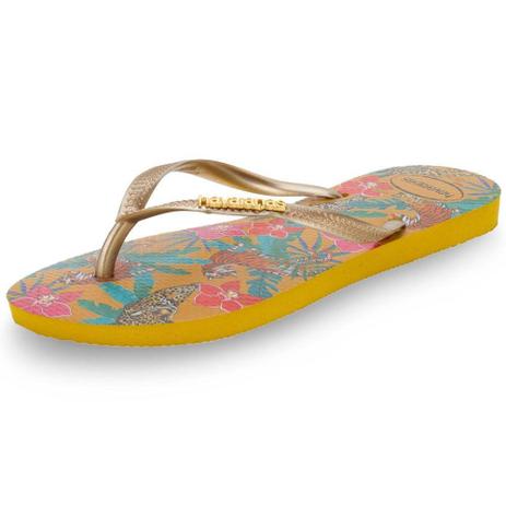 chinelo havaianas slim tropical