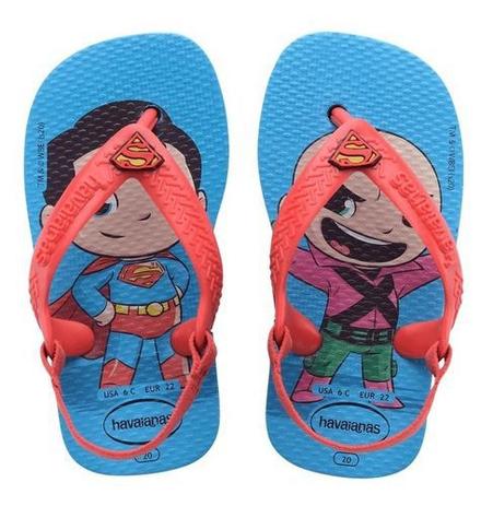 Chinelo Havaianas Bebê Heróis Super Homem Menino - Calçados para Bebês -  Magazine Luiza