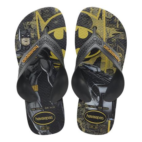 Chinelo havaianas infantil batman Clearance