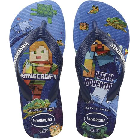Chinelo infantil minecraft Clearance