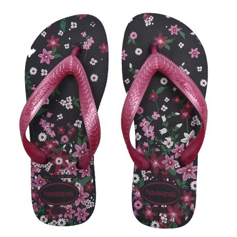 Chinelo Havaianas Kids Flores Marinho/Rosa 4000052-7204 Menor preço em Chinelo Havaianas Kids Flores Marinho/Rosa 4000052-7204