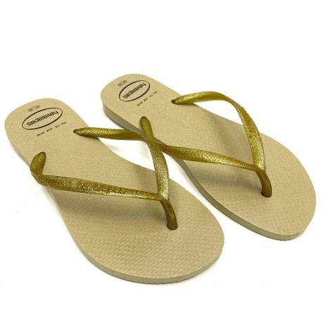 havaianas com brilho do lado