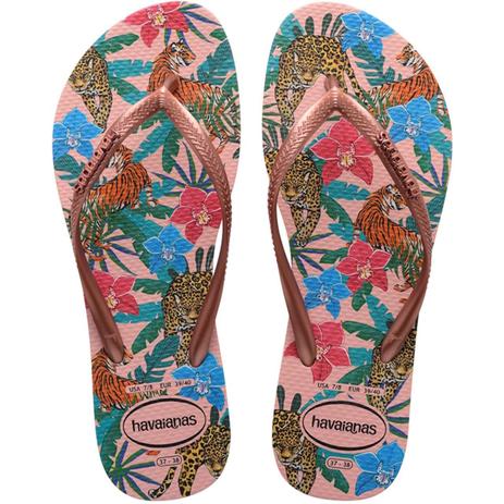 chinelo havaianas slim tropical