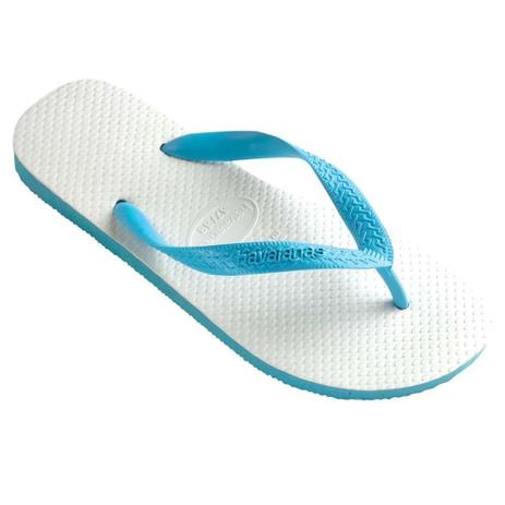 chinelo havaianas azul feminino