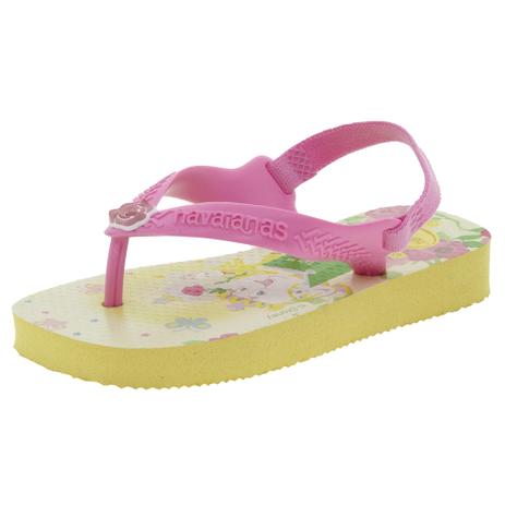 Chinelo Infantil Baby Princesas Disney Havaianas - 4139481 AMARELO AMARELO - Havaianas kids Menor preço em Chinelo Infantil Baby Princesas Disney Havaianas - 4139481 AMARELO AMARELO - Havaianas kids
