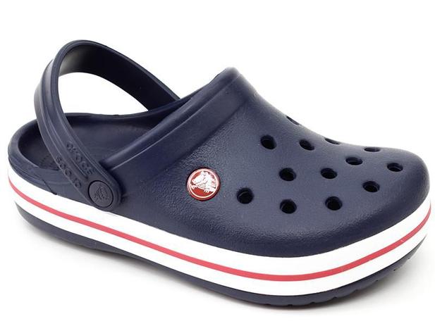 Chinelo Infantil Crocs Crocband Kids Marinho Menor preço em Chinelo Infantil Crocs Crocband Kids Marinho