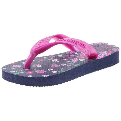 Chinelo Infantil Feminino Flores Havaianas Kids - 4000052 AZUL/ROSA AZUL/ROSA Menor preço em Chinelo Infantil Feminino Flores Havaianas Kids - 4000052 AZUL/ROSA AZUL/ROSA