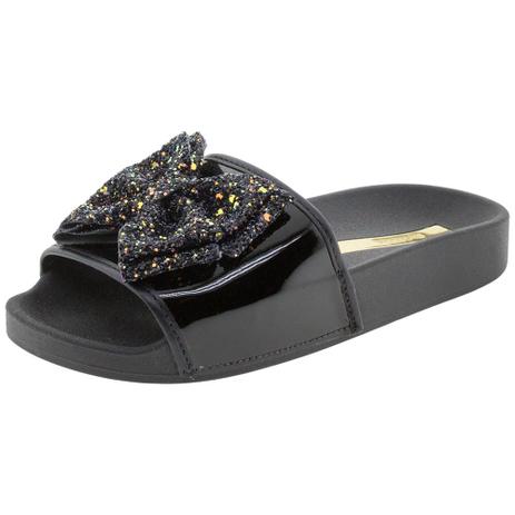 Chinelo Infantil Feminino Slide Molekinha - 2311109 VERNIZ/PRETO VERNIZ/PRETO Menor preço em Chinelo Infantil Feminino Slide Molekinha - 2311109 VERNIZ/PRETO VERNIZ/PRETO