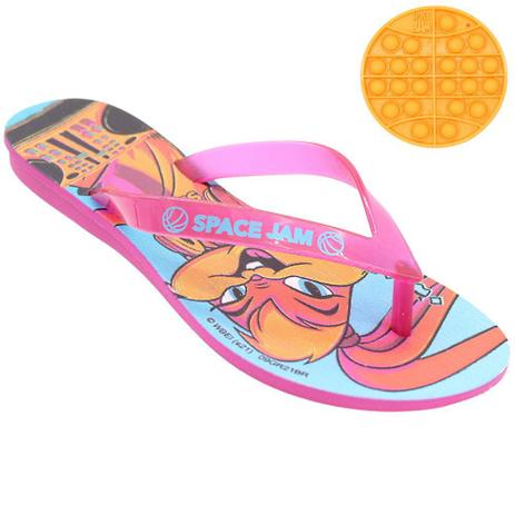 Chinelo Infantil Feminino Space Jam+ Brinquedo Pop It Menina - Grendene  Kids - Calçados Infantis - Magazine Luiza