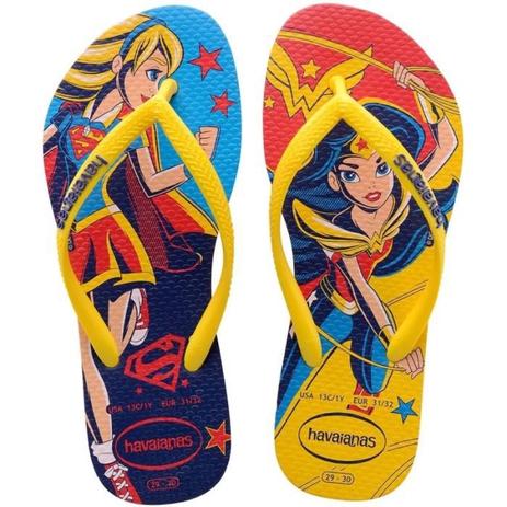 Havaianas mulher maravilha infantil Clearance
