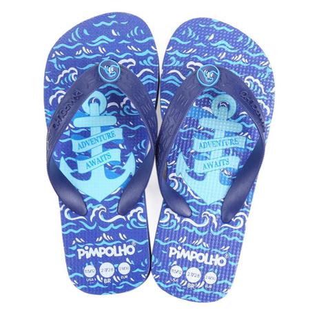 chinelo infantil pimpolho