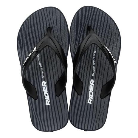 Chinelo Juvenil Rider Strike Graphics Masculino Menor preço em Chinelo Juvenil Rider Strike Graphics Masculino