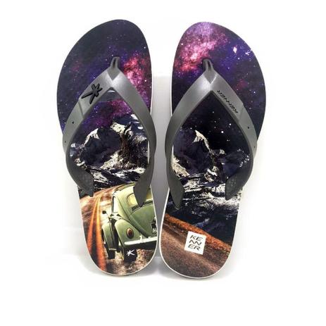 chinelo kenner cinza