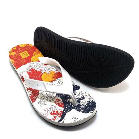 chinelo kenner branco masculino