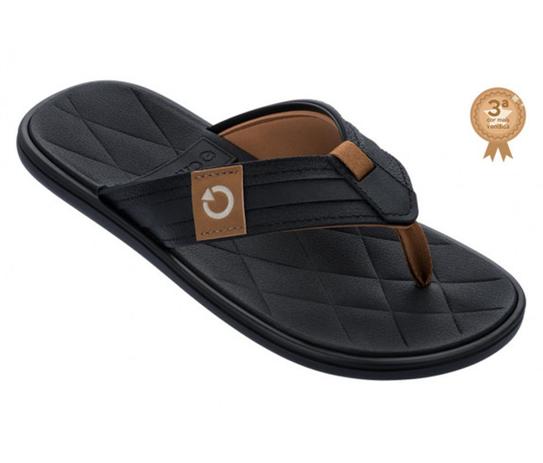 Chinelo masculino cartago malta iv - preto/marrom - Calçados Masculinos -  Magazine Luiza